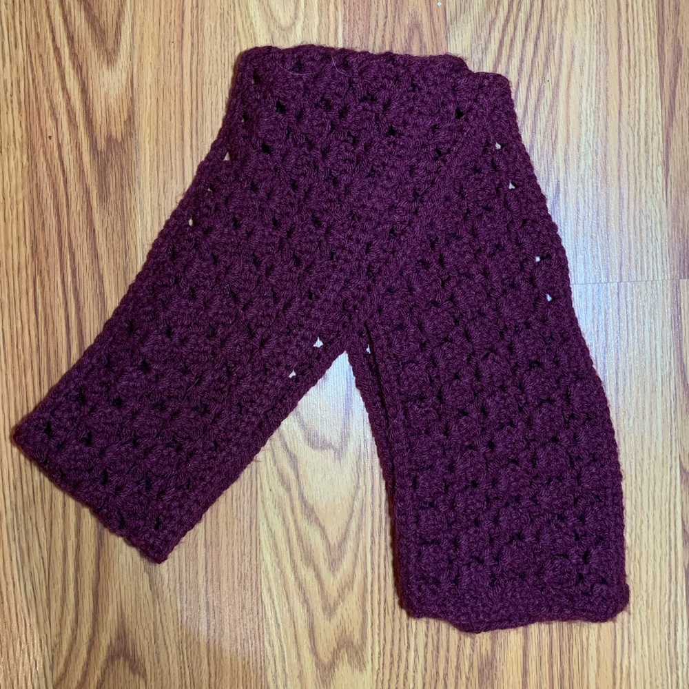 🍊Knit Maroon Scarf🍊